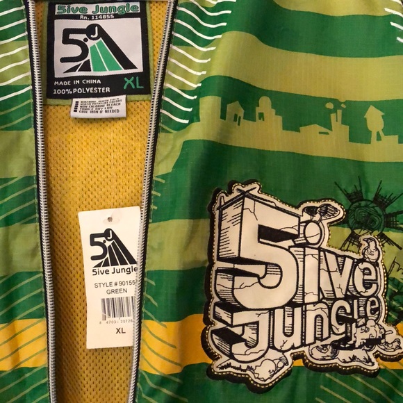 Men’s XL 5ive Jungle Jacket - Picture 2 of 3